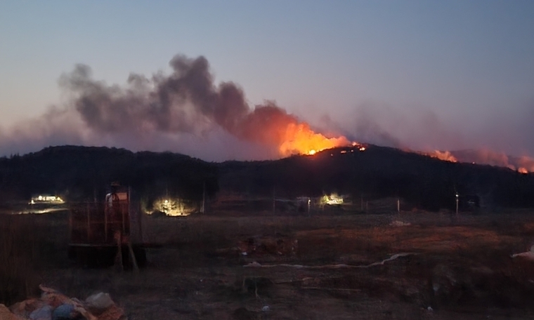 홍성군, 서부면에서 산불발생