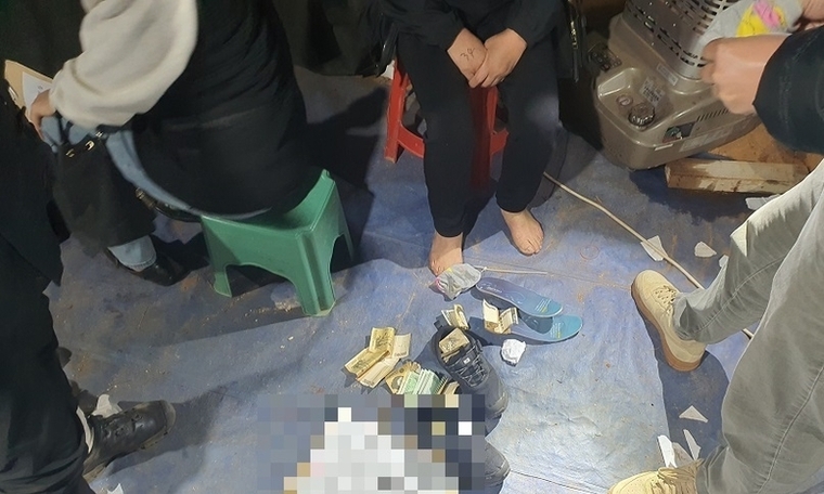 충남경철청, 야산에 불법 도박장운영 조직폭력배등 56명 검거