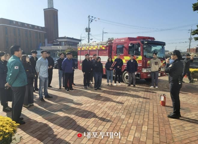 홍성군 광천읍, 실전같은 소방훈련으로 위기 대응력 강화
