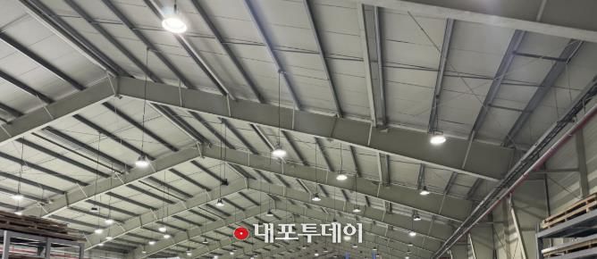 PEB 건축물 내부 모습