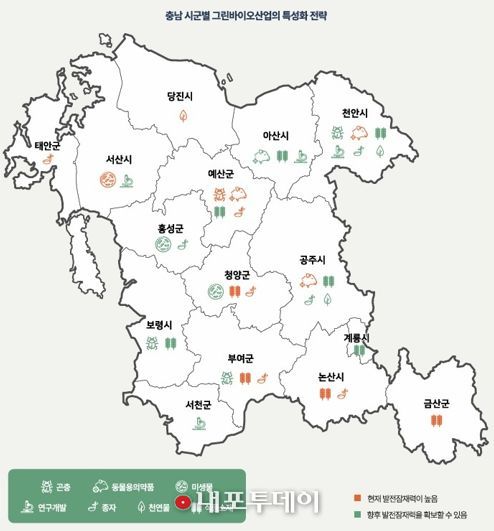 그린바이오산업, 충남의 새로운 성장엔진으로 부상
