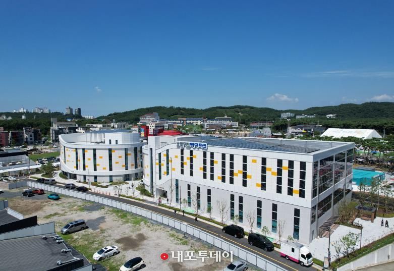 보령머드테마파크 전경