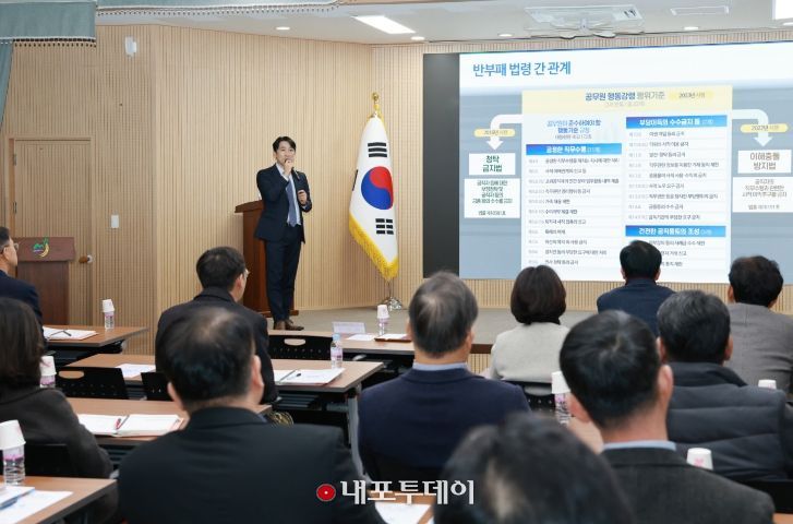 2026년 금산군 간부공무원 청렴교육