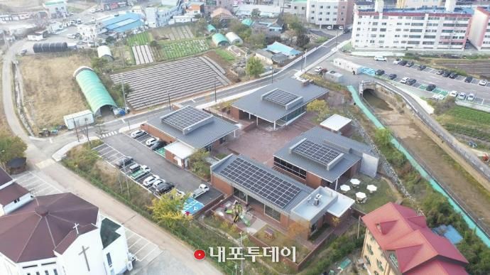 신평행복잇슈센터 항공사진